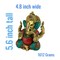Brass Ganesha Statue Idol Showpiece Ganpati Figurine God of Luck and Success Home Decoration Elephant God Return Gifts for Housewarming Pooja Diwali Decoration